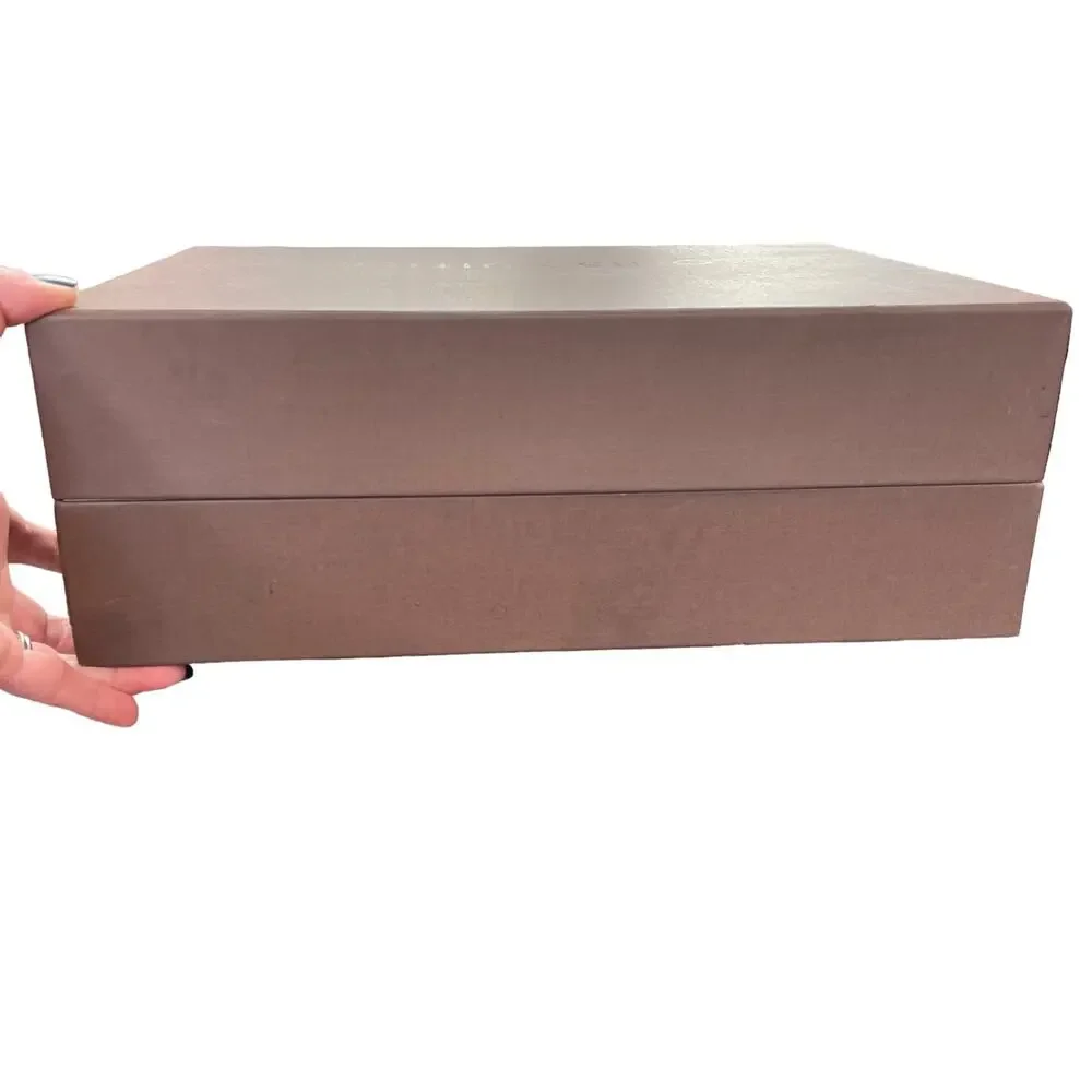 Louis Vuitton Gift Box Authentic Large Empty Storage Brown Imperfect READ